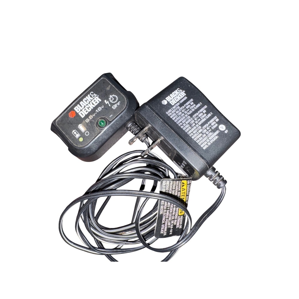 Black & Decker 9.6V-18V Battery Charger 90571729 ETPCA-P180021U2 Ni-MH Ni-CD